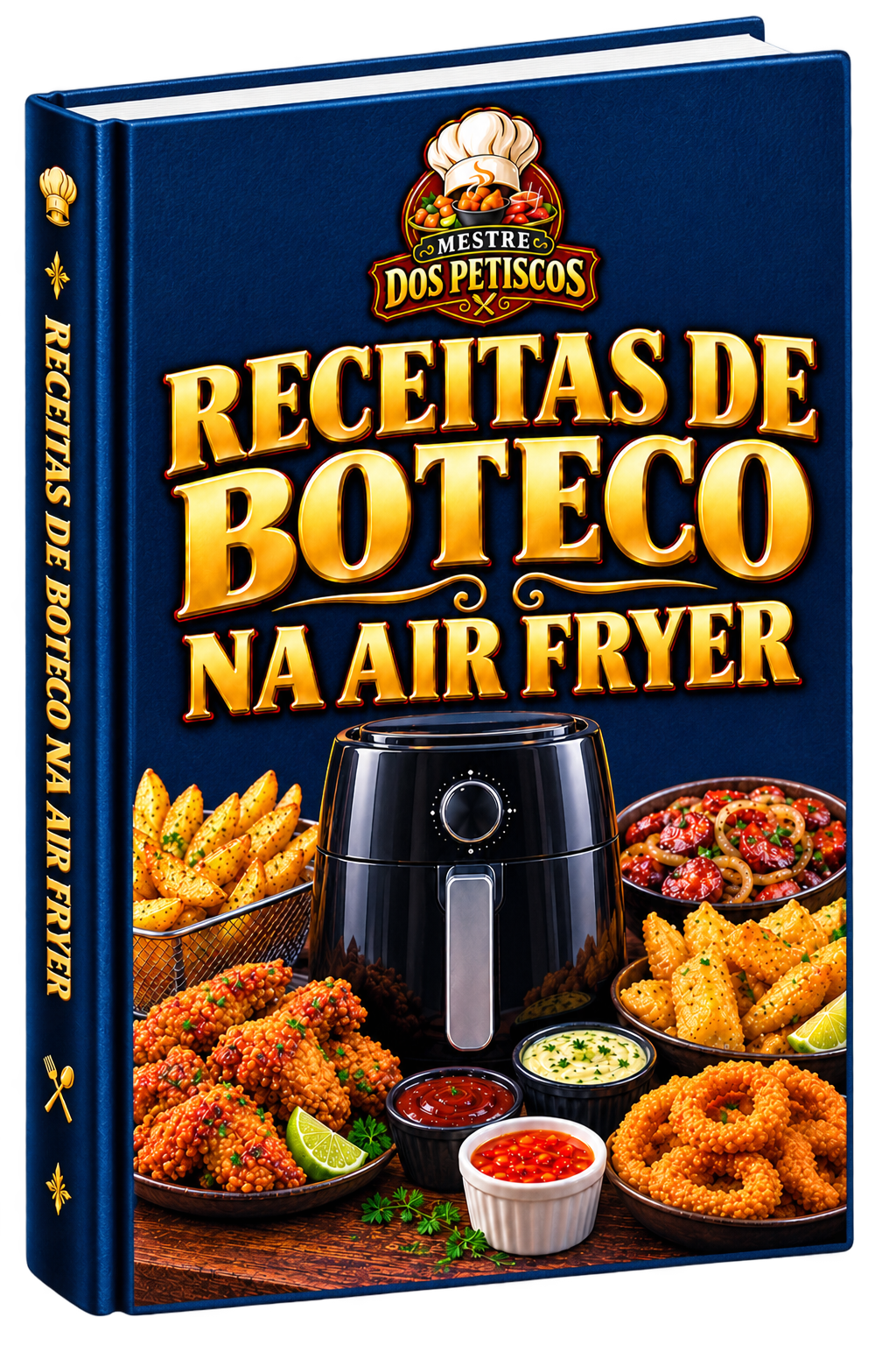 Capa do bônus Receitas de Boteco na Air Fryer